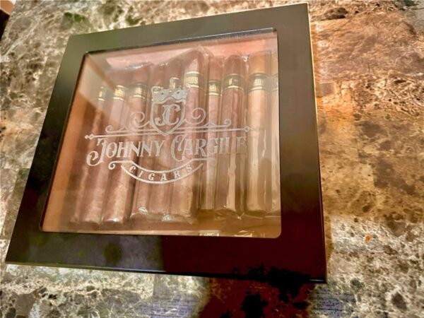 Custom Made Johnny Cargile Wood Humidor - Image 3